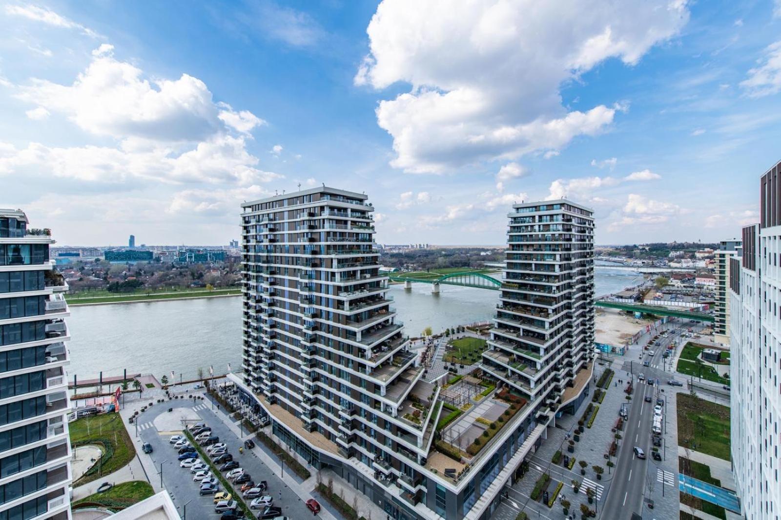 Modern Luxury In Belgrade Waterfront With Views Apartment Exterior photo